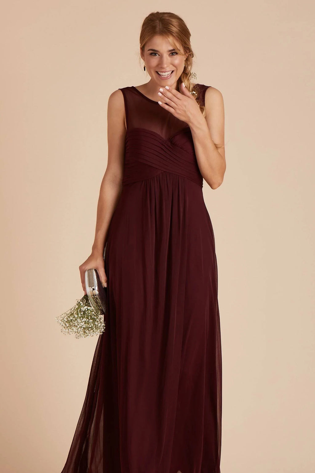 Cabernet Bridesmaid Dress T1500