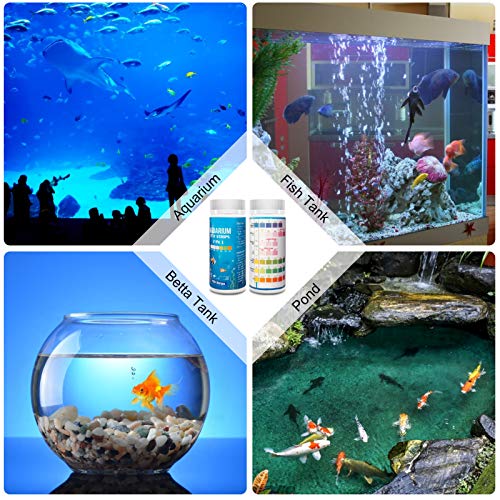 7 in 1 Aquarium Test Strips 100 Strips Z5332