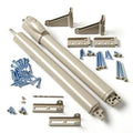 Storm Door Top and Bottom Closer Kit in Sandtone W29564