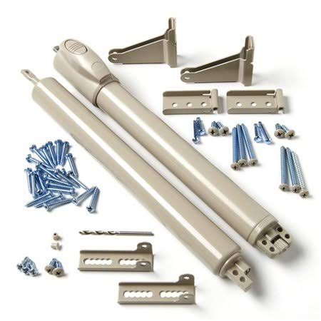 Storm Door Top and Bottom Closer Kit in Sandtone W29564