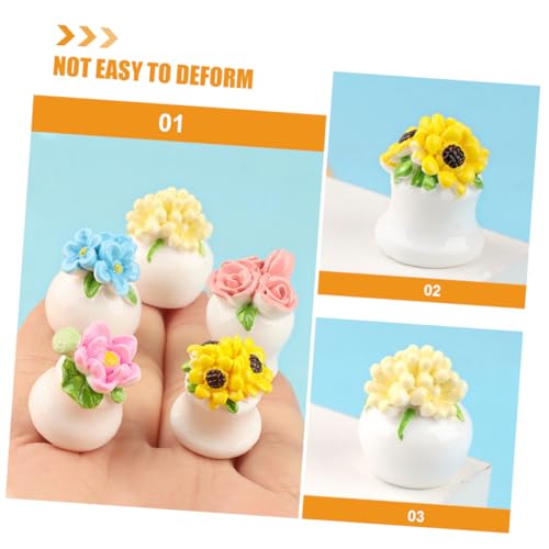 10pcs Artificial Mini Potted Plants S2953