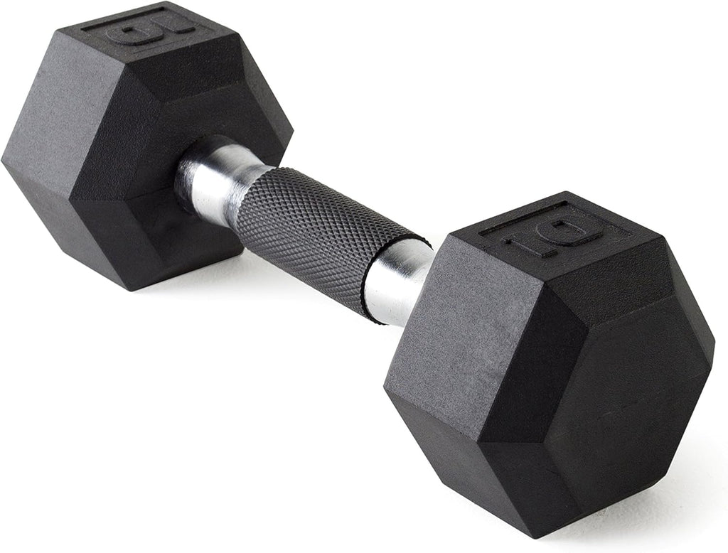 10-Pound Coated Dumbbell with Padded Grip G2647