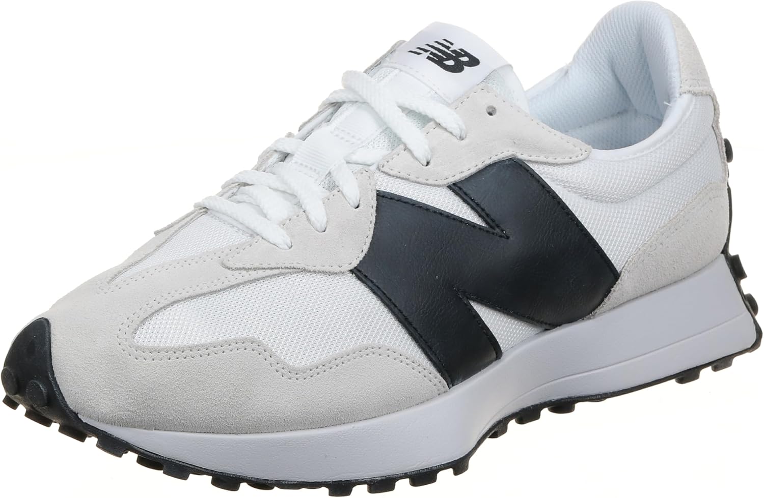 White with Black Men's Sneaker D4600