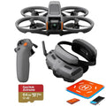 FPV Drone with Camera 4K, Built-in Propeller Guard, Goggles 3 and RC Motion 3 Included, Black W1475