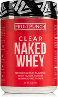 Clear Whey Protein Isolate, Fruit Punch, 28 Servings B9607