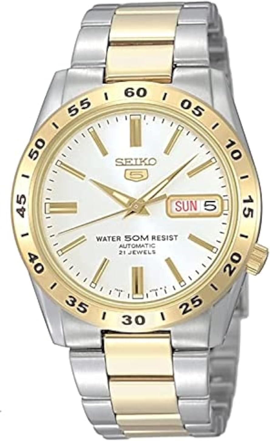 Champagne Dial Automatic Watch with Day/Date Calendar R228