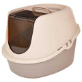 No-Mess Hooded Cat Litter Box F52266