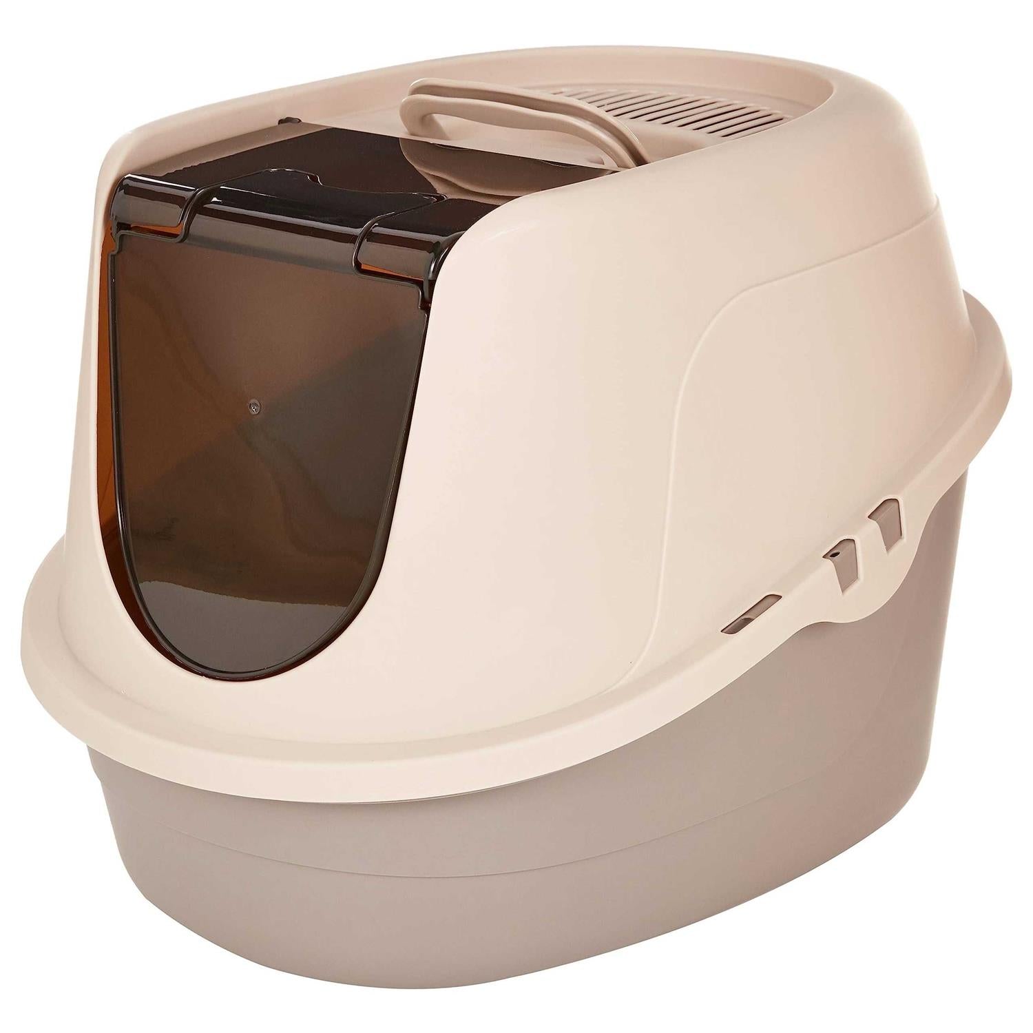 No-Mess Hooded Cat Litter Box F52266