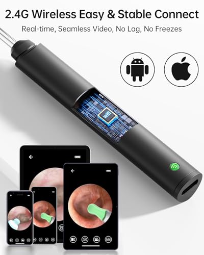 Ear Wax Removal Tool Camera with 6 LED Light D584307