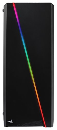 Black Mid Tower with Acrylic Side Window T37746