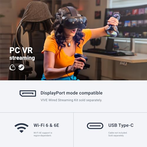Mixed Reality and PC VR Headset with Controllers Z678