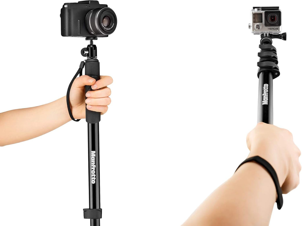 Black 2-in-1 Monopod & Pole Pack of 2 N727