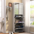 5 Tier Shoe Cabinet with Flip Drawers H5411