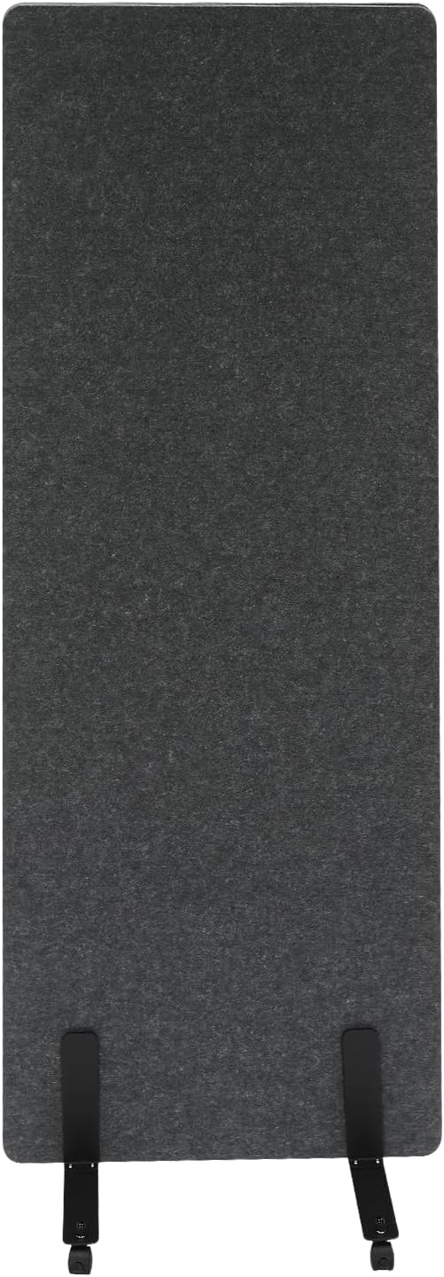Dark Gray Freestanding Acoustic Room Divider Panel H318