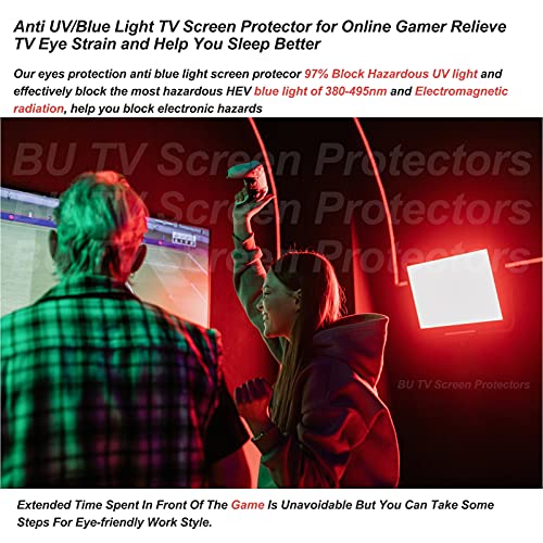43-65 Inch Monitor TV Screen Protector Anti-Glare Anti-Scratch Anti Blue Light Film S683