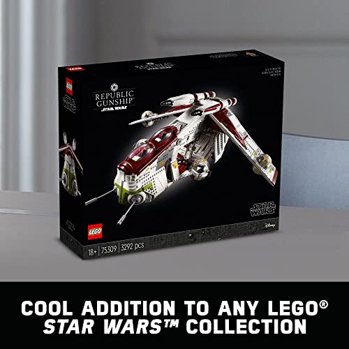 Republic Gunship 75309 UCS Display Model Building Kit Y3179