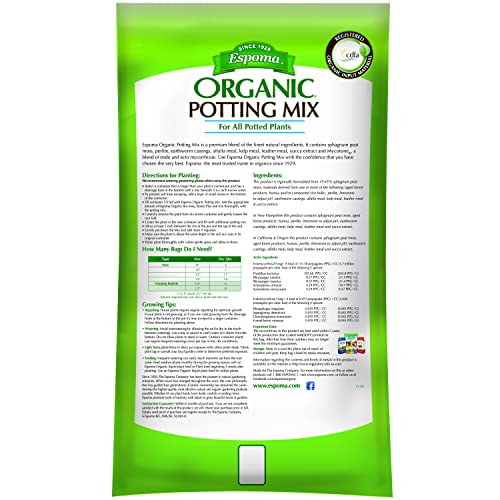 Organic Potting Soil Mix, 1 Cubic Foot X487690