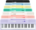 Yellow 61 Lighted Keys Electric Piano Keyboard X9982