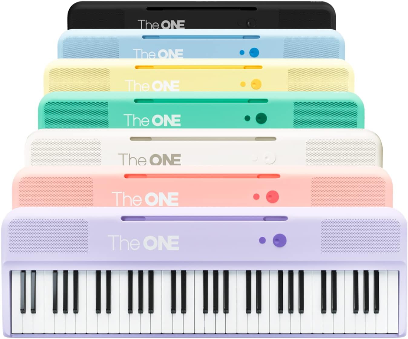 Yellow 61 Lighted Keys Electric Piano Keyboard X9982