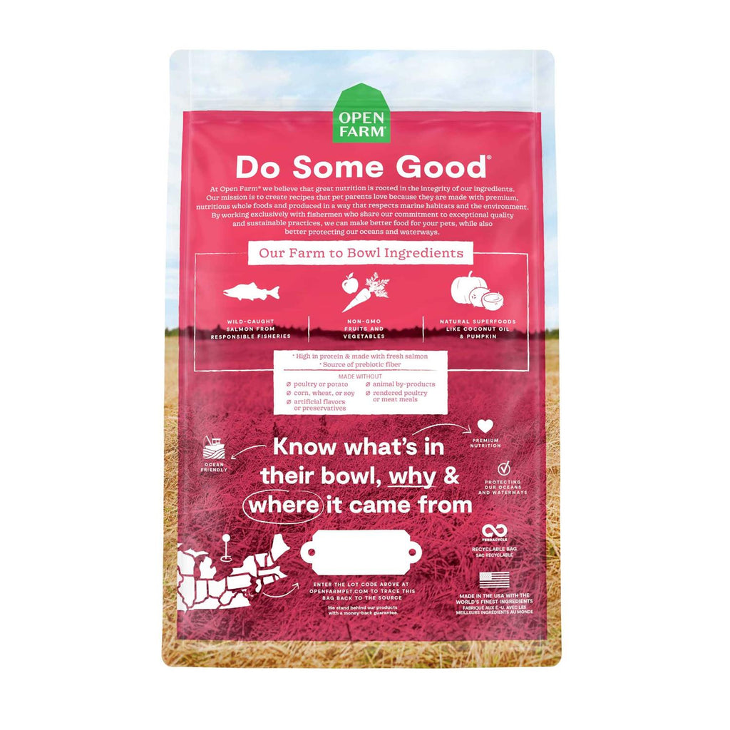 Grain-Free Wild-Caught Salmon Dry Dog Food Y707