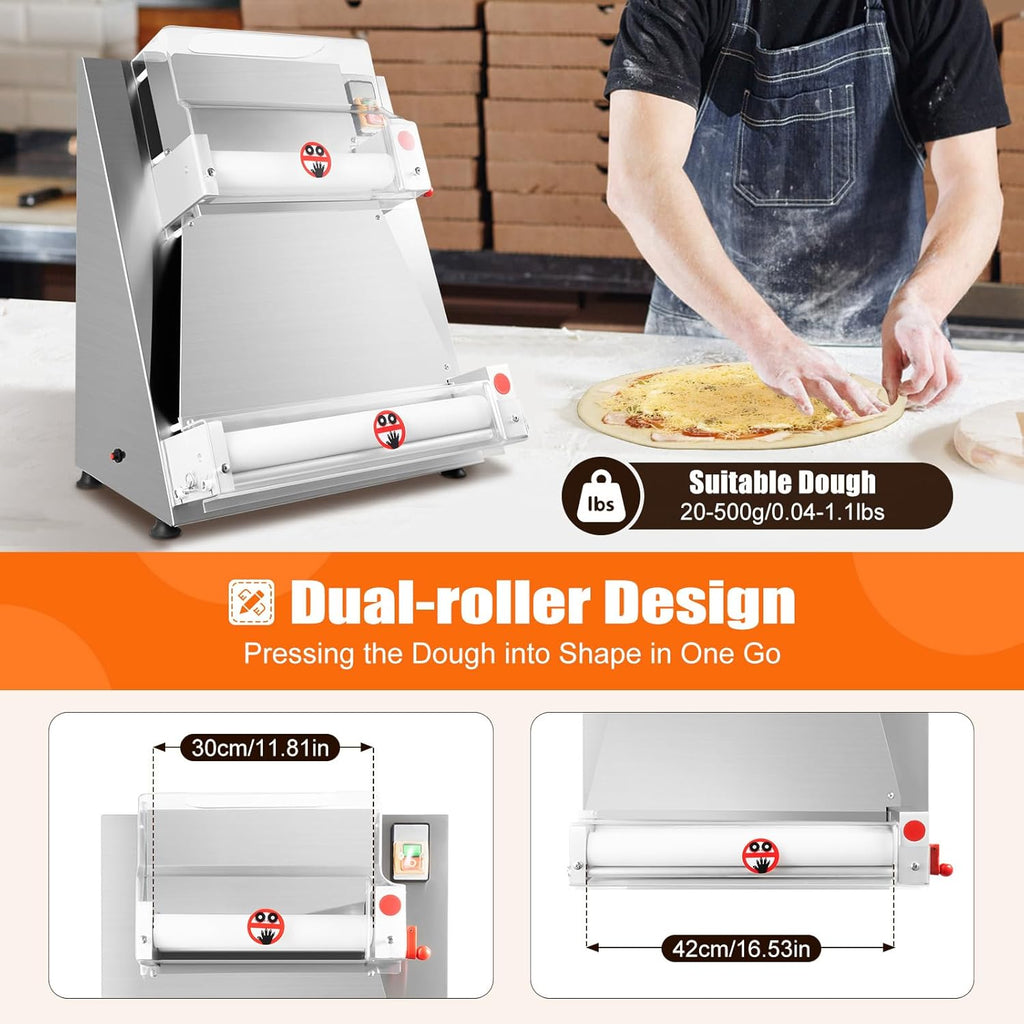 15 Inch Electric Dough Roller Sheeter M476