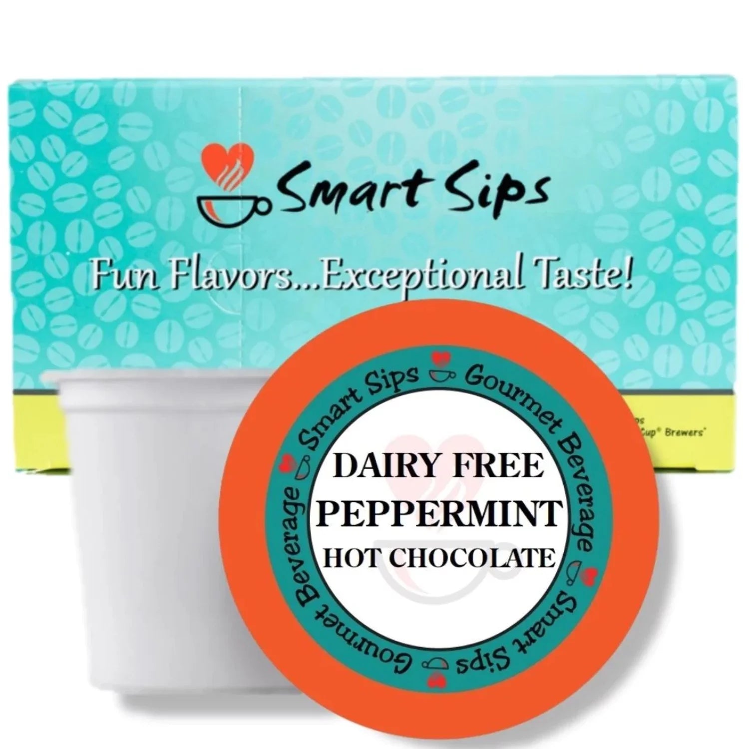 Dairy-Free Peppermint Hot Chocolate Pods W7836