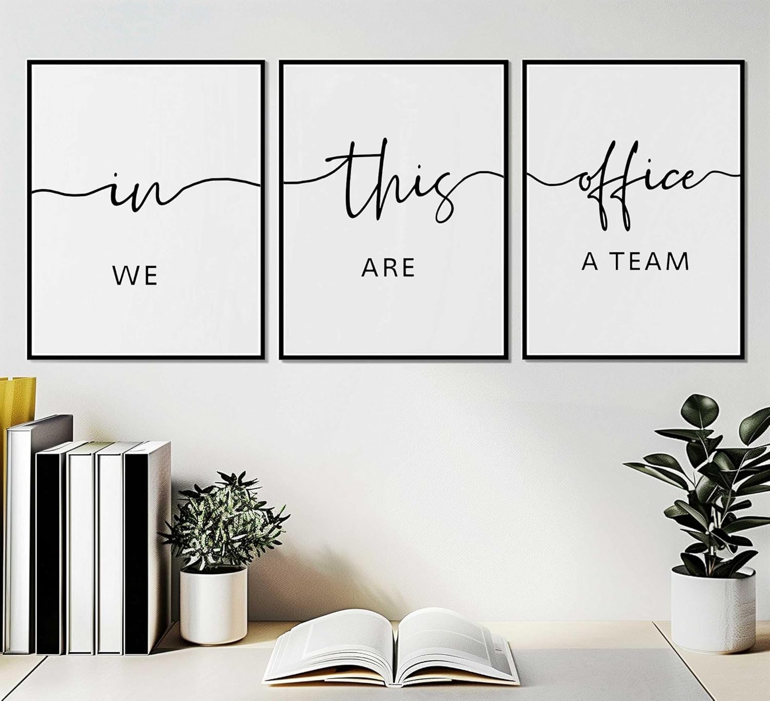 Set of 3 Prints, Typography Art, Unframed D722