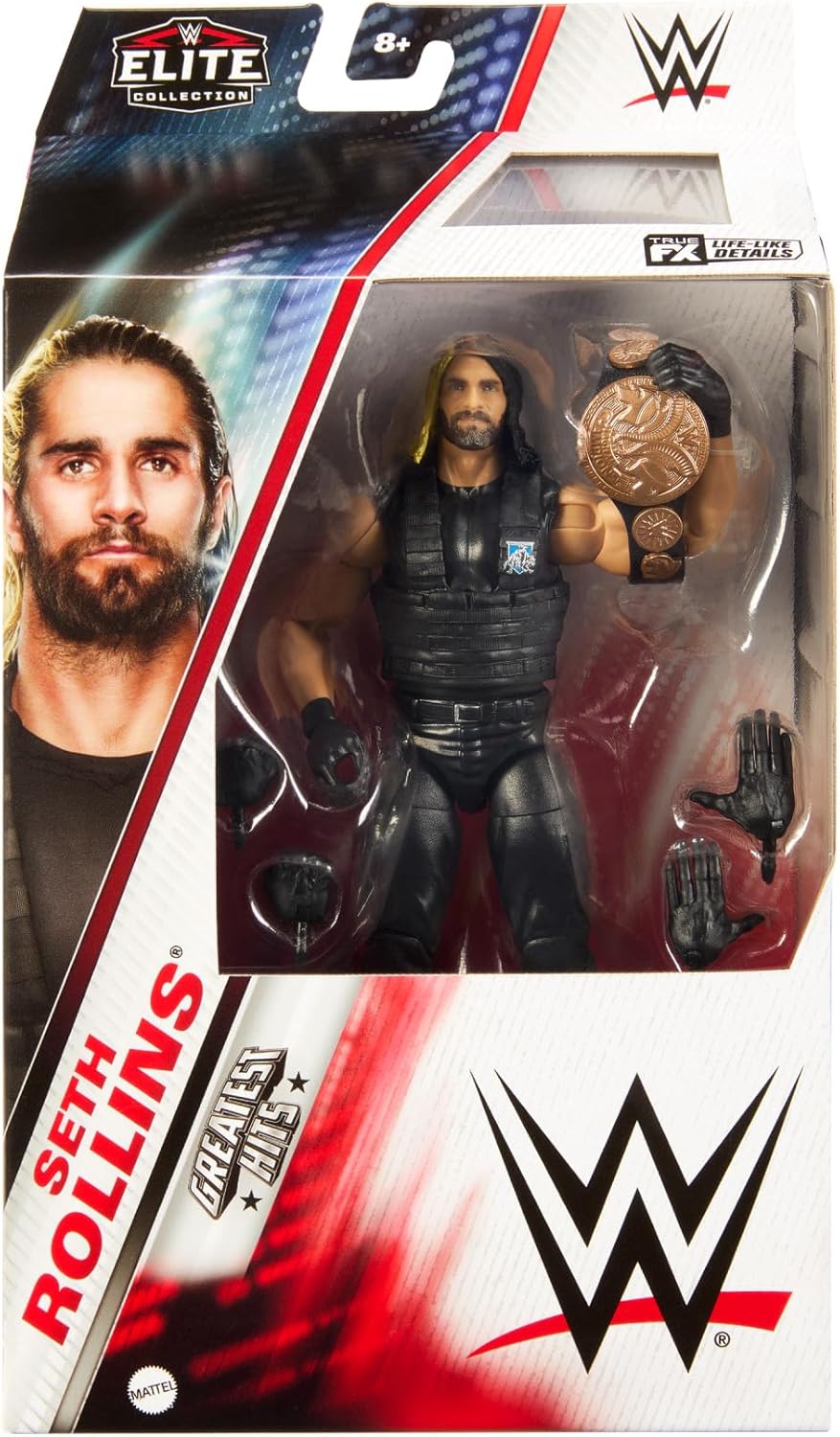 6-inch WWE Action Figure with 25 Articulation Points F639097