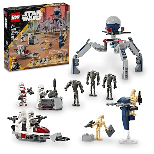 Clone Trooper & Battle Droid Battle Pack Set Y701