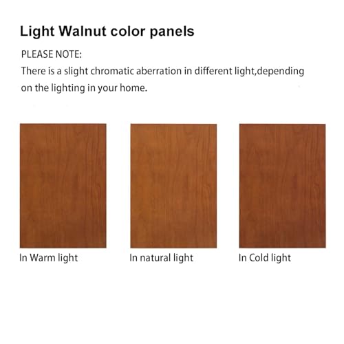 Cherry Wood Curio Cabinet with Tempered Glass Doors W85999