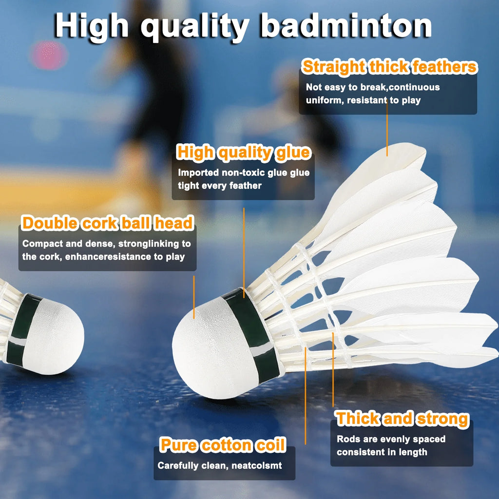 Sports Badminton Racquets Set Lightweight 2 Player Racket Sets G70867