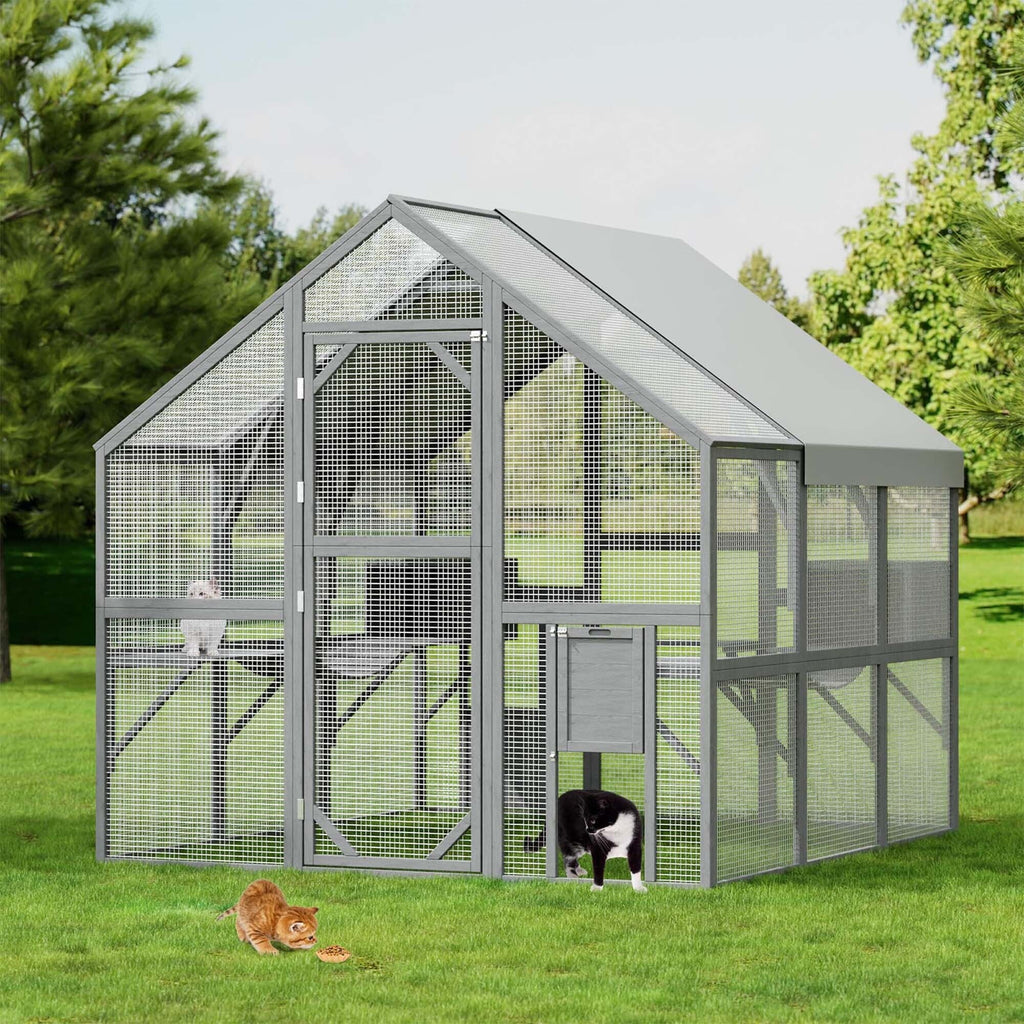 Large Cat Enclosure with UV Proof Cover E803