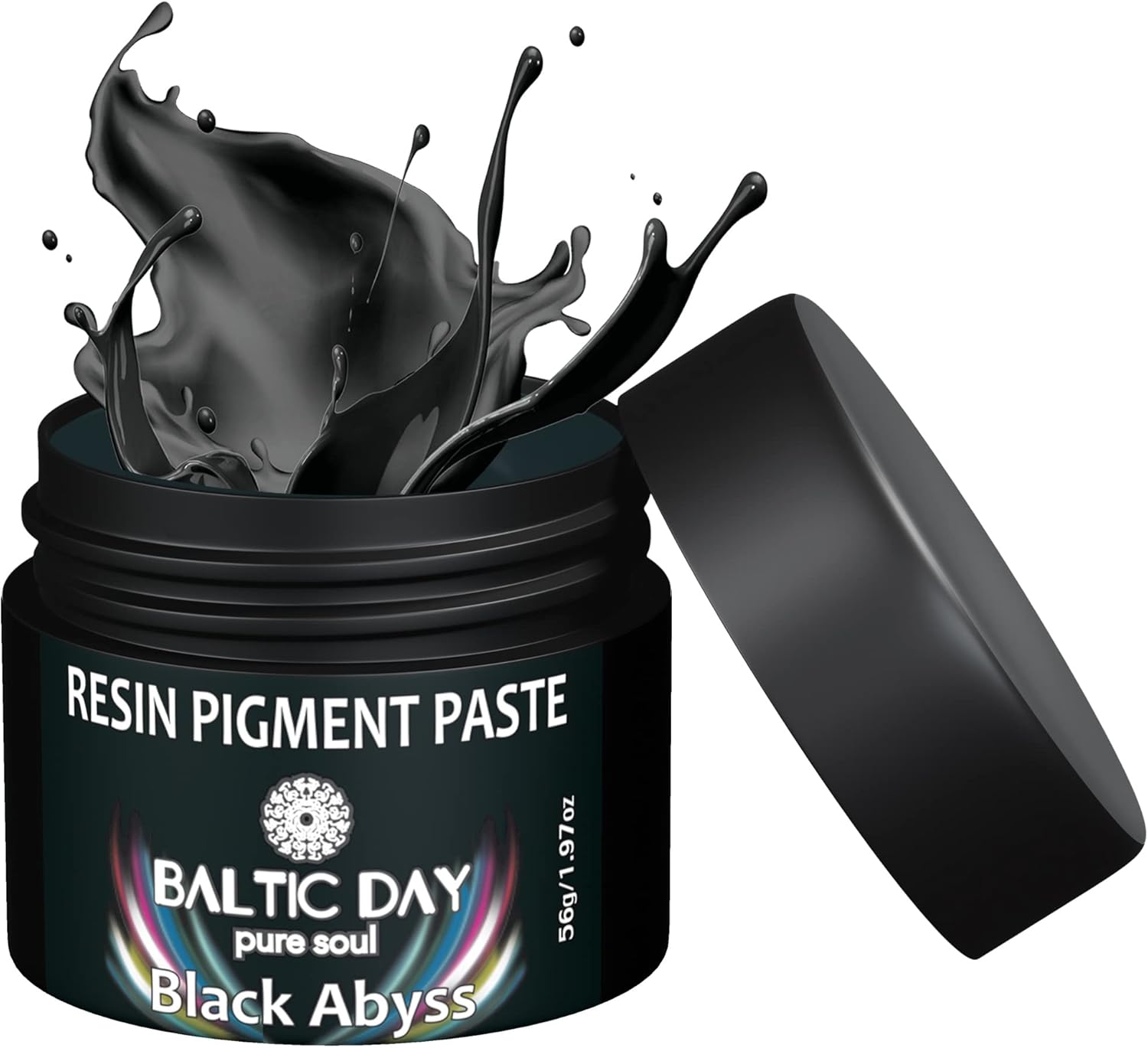 Black Pigment Paste for Epoxy Resin, 2 oz Z199407