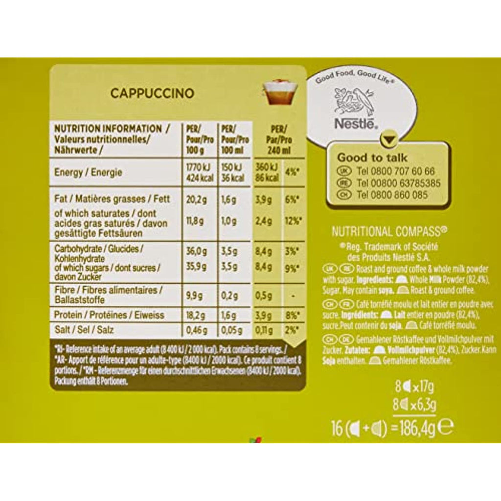 Cappuccino 3X16 Caps Y815