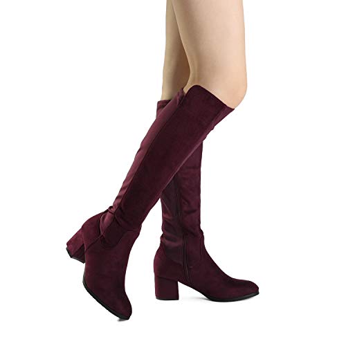 Women's Knee High Stretchy Fashion Boots C10681