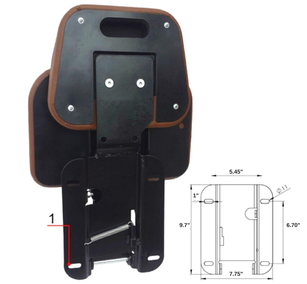 Buddy Seat Assembly Kit for Tractor A516