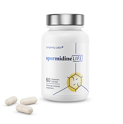 60 Capsules Plant-Based Wheat Germ Extract Supplement X64755