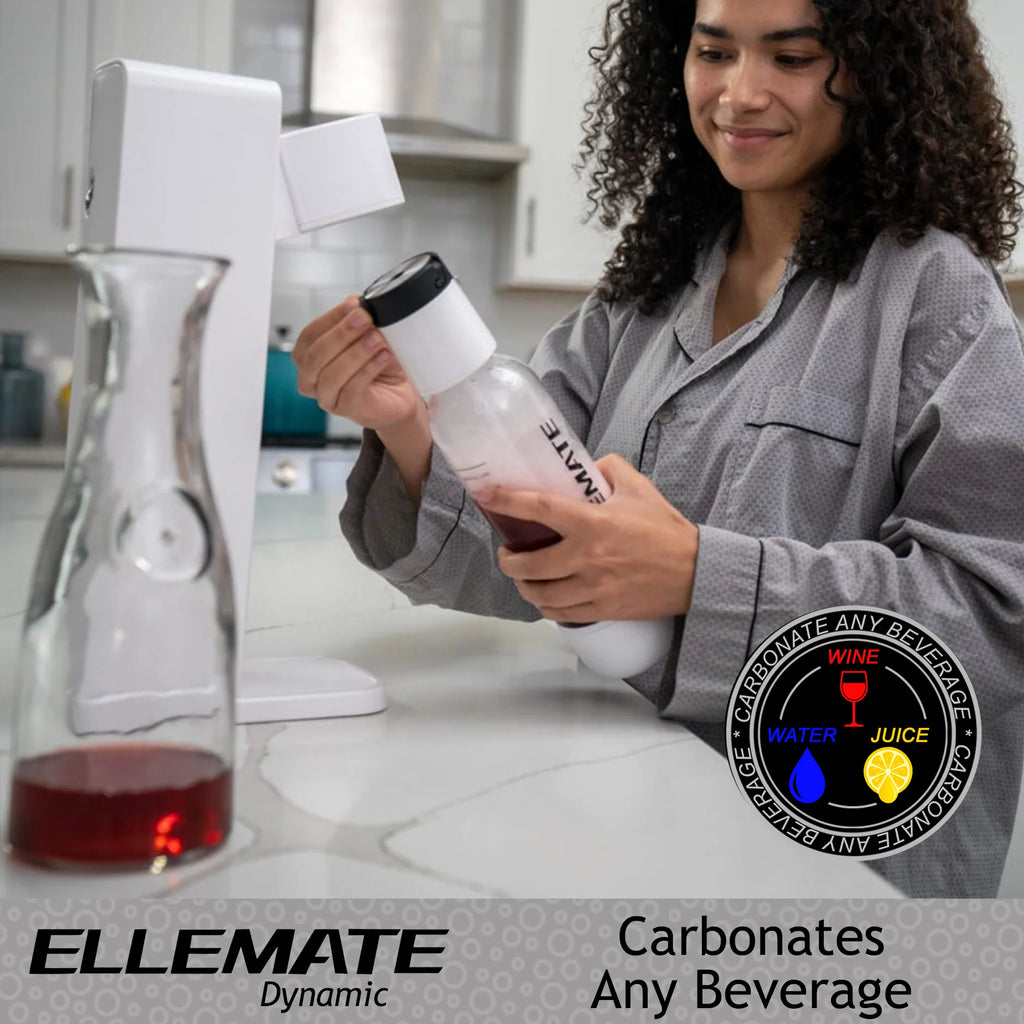Dynamic Carbonated Drink Maker with 2 CO2 Cartridges T6693