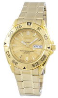 Gold Tone Stainless Steel Automatic Dive Watch J775
