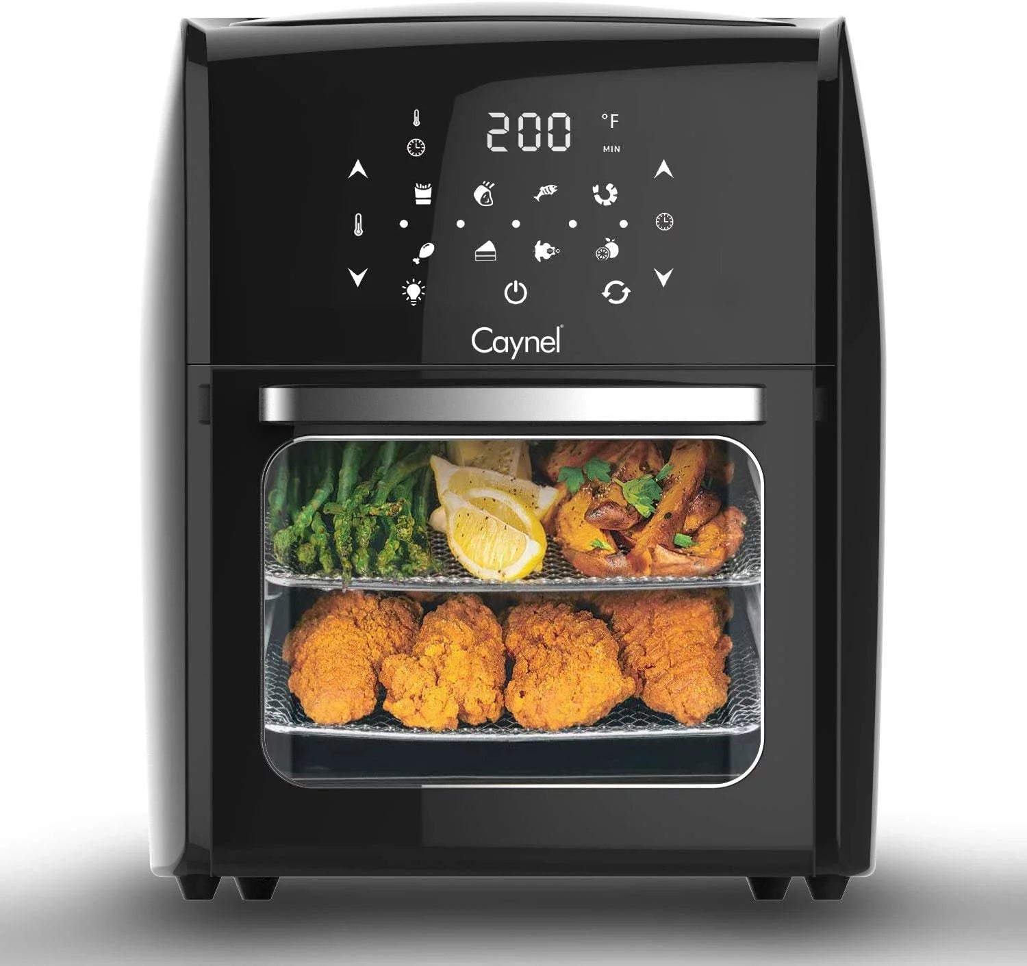 Black 12.7 Qt Digital Air Fryer Oven T3185