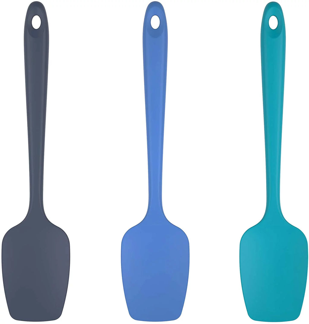 600°F High Heat Resistant Silicone Spoon Spatula Set of 3 N70408