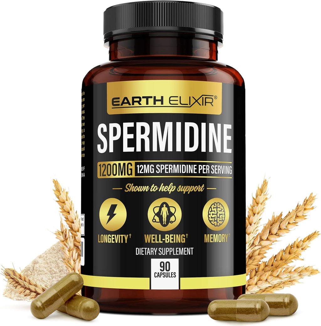 90 Capsules Spermidine Supplements 1200mg O468
