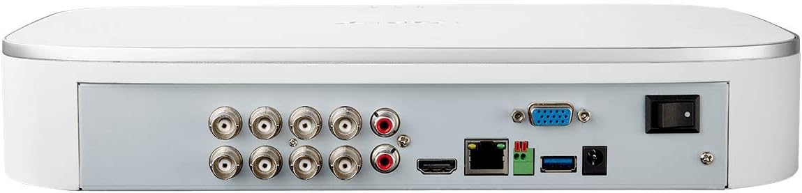 4K Wired DVR Security Camera System, 2TB 8 Channel, 4 Cameras R290