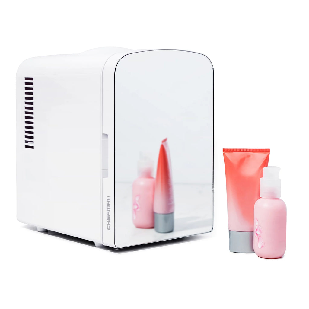 Pink Portable 4L Mini Fridge with Heating and Cooling B965