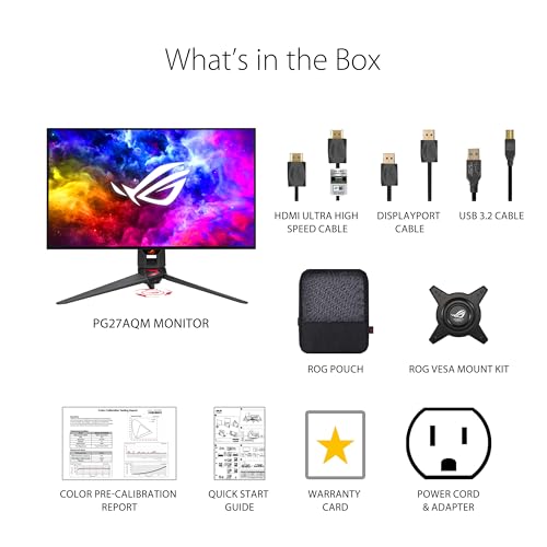 27" QHD Curved Monitor, 165Hz, 1ms, FreeSync Premium, Black I58628