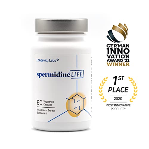 60 Capsules Plant-Based Wheat Germ Extract Supplement X64755