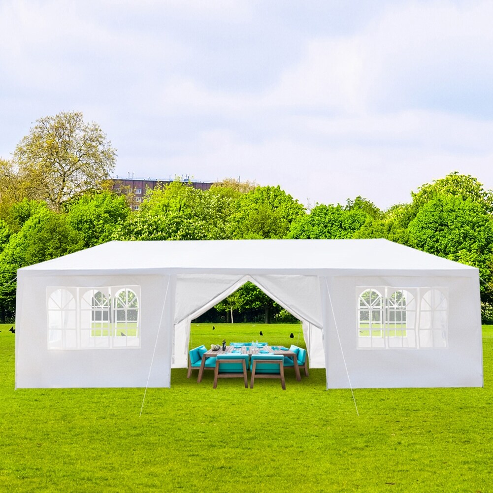 10'x30' Outdoor Waterproof Party Tent with 8 Removable Sidewalls F879092