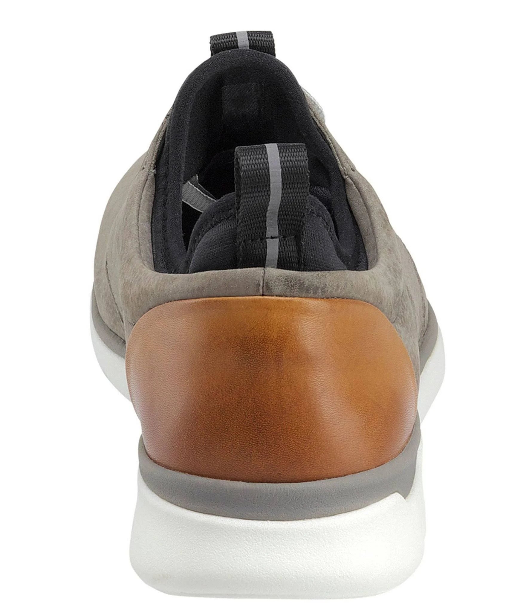 Navy Nubuck Plain Toe Shoes Y44973