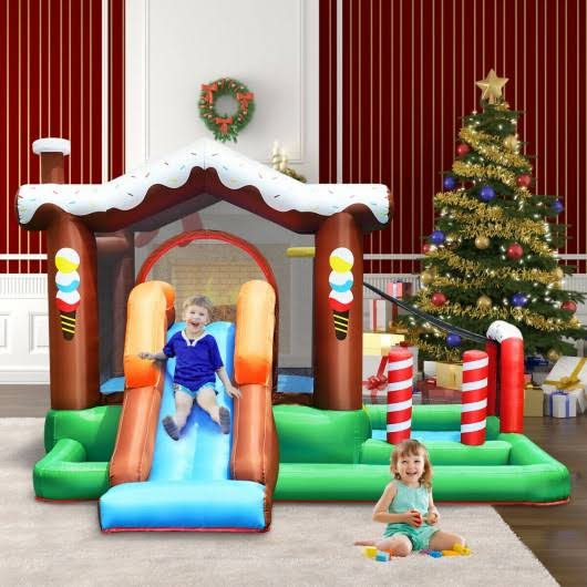 Kids Inflatable Bounce House Slide Climber Bouncer N36052