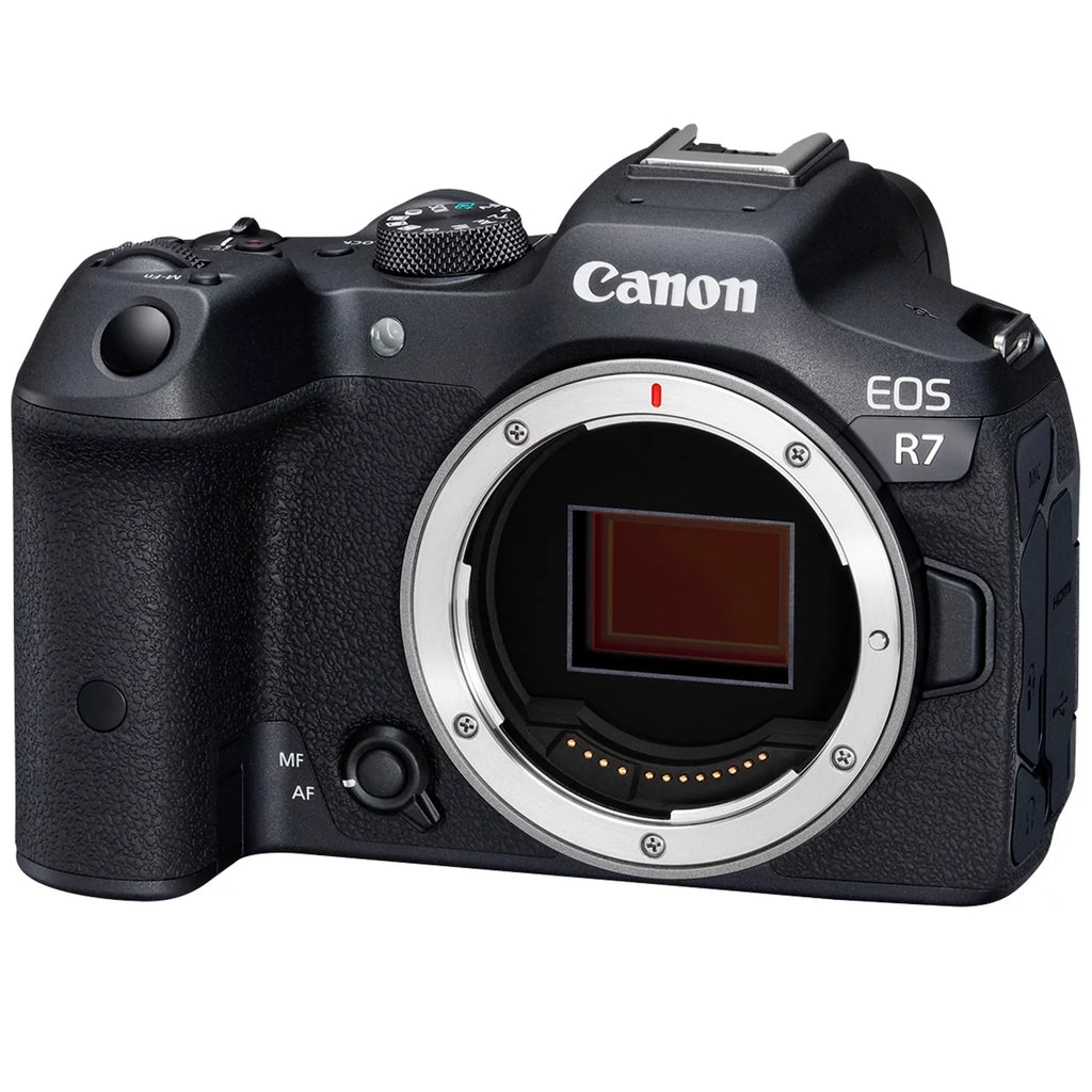 Mirrorless Camera with RF-S 18-45mm + 75-300mm Lens + Mount Adapter + 64GB Card F4686